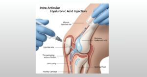 Read more about the article घुटनों के दर्द का असरदार इलाज: इंट्रा-आर्टिकुलर हायालूरोनिक एसिड (HA) इंजेक्शन