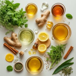 Herbal Drinks & Natural Remedies for Digestion