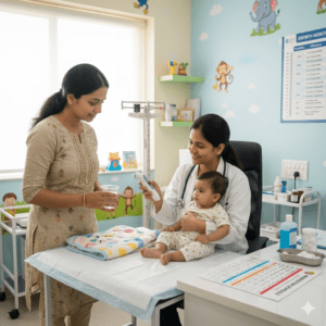 fever clinic dr nirmala singh kanpur child specialist