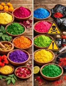 Read more about the article Tips to Select Safe Holi Colors — and Why It Matters for Your Health