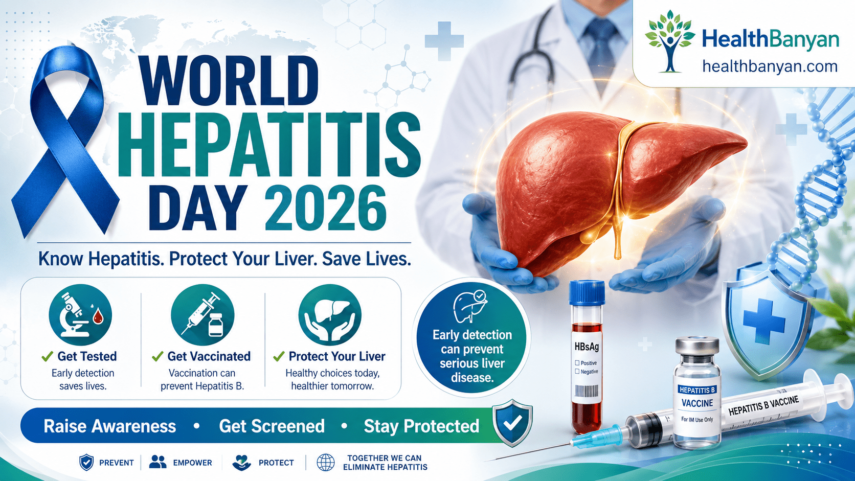 Read more about the article World Hepatitis Day 2026: Hepatitis B & C Guide for India